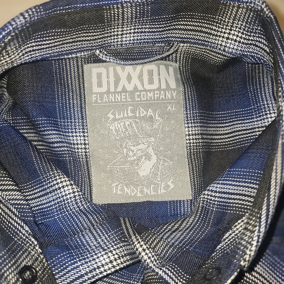Women's XL Dixxon Flannel "suicidal tendencies" - Picture 4 of 4